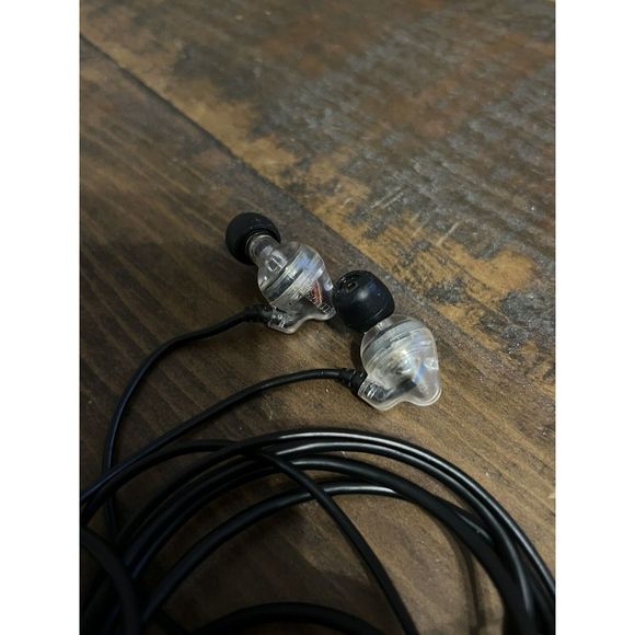 Shure E2c IEM In Ear Headphones Clear / Black E2 SCL2 - Picture 2 of 3